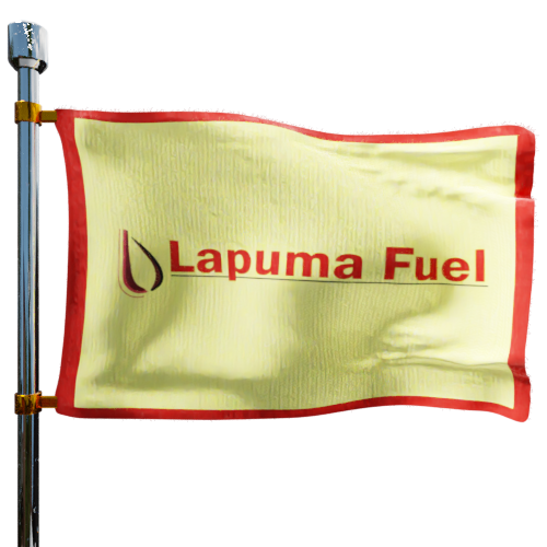 Lapuma Fuel cash heating oil price logo