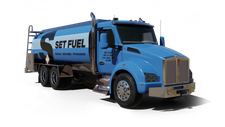 Set Asphalt Inc Cash Heating Oil truck Photo of a Set Asphalt Inc heating oil truck