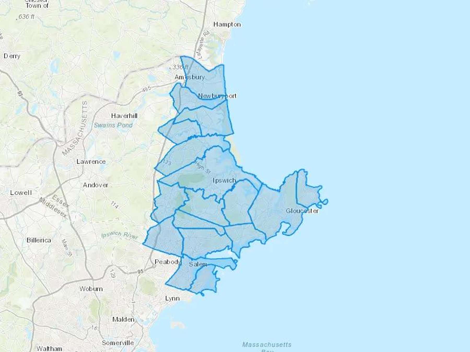 Todd Oil Cash Heating Oil Delivery Map Map With The Todd Oil Heating Oil Delivery Area Shaded In Blue