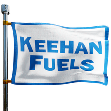Keehan Fuels Inc Heating Oil Prices Flag Photo of Keehan Fuels Inc flag denoting best heating oil prices the company offers