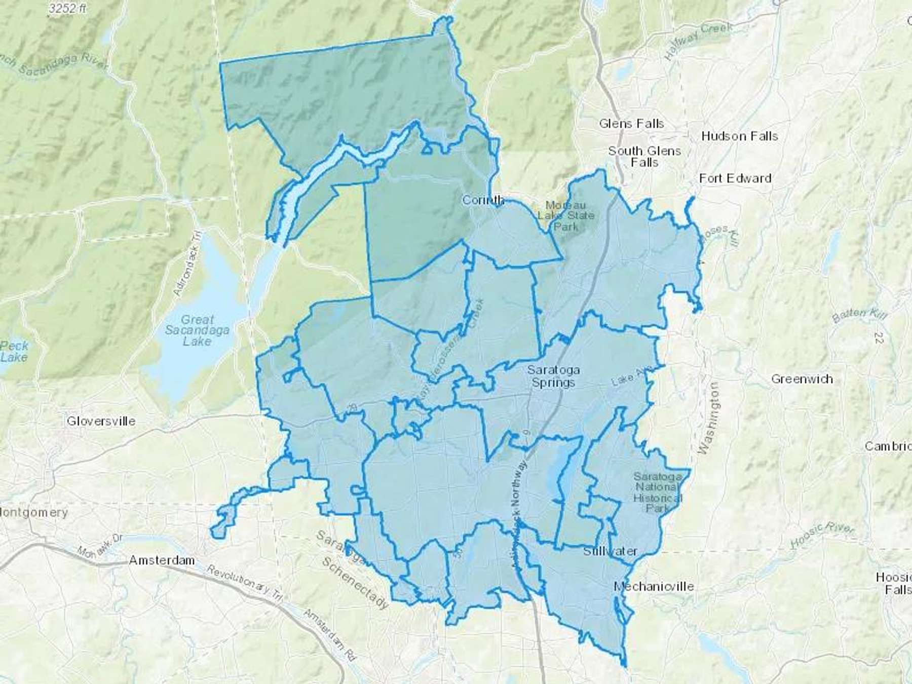 Keehan Fuels Inc Cash Heating Oil Delivery Map Map With The Keehan Fuels Inc Heating Oil Delivery Area Shaded In Blue