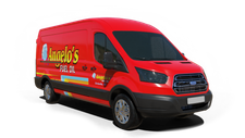 Angelo's Fuel Oil Co Inc furnace repair van Photo of a Angelo's Fuel Oil Co Inc furnace repair van