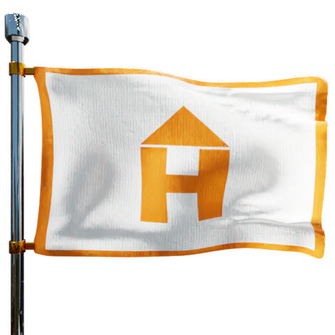 Hometown Oil Heating Oil Prices Flag Photo of Hometown Oil flag denoting best heating oil prices the company offers