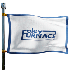 Foley Furnace Inc Heating Oil Prices Flag Photo of Foley Furnace Inc flag denoting best heating oil prices the company offers