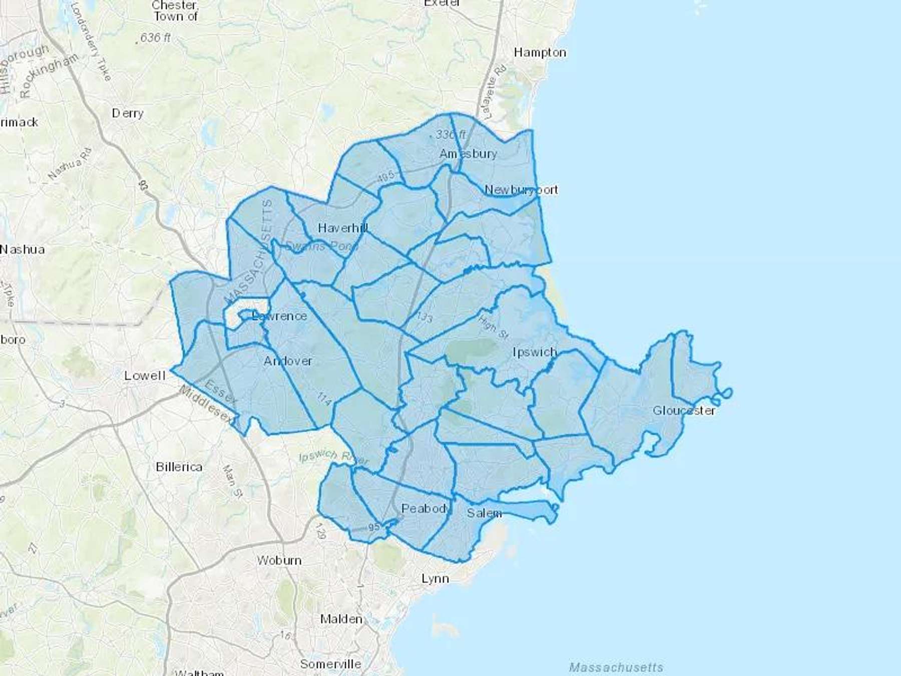 Senior Citizen Heating Oil Cash Heating Oil Delivery Map Map With The Senior Citizen Heating Oil Heating Oil Delivery Area Shaded In Blue