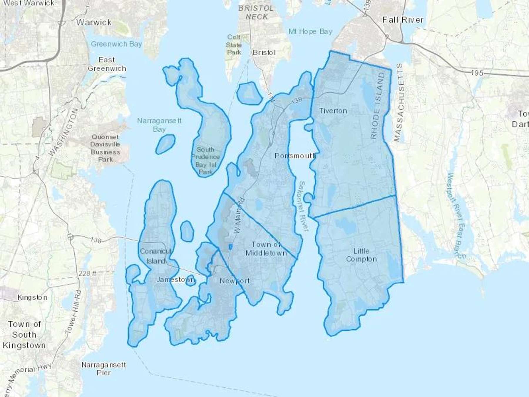 Anchor Fuel Oil Inc Cash Heating Oil Delivery Map Map With The Anchor Fuel Oil Inc Heating Oil Delivery Area Shaded In Blue