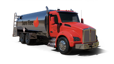 Sure Fire Fuel Corp Cash Heating Oil truck Photo of a Sure Fire Fuel Corp heating oil truck
