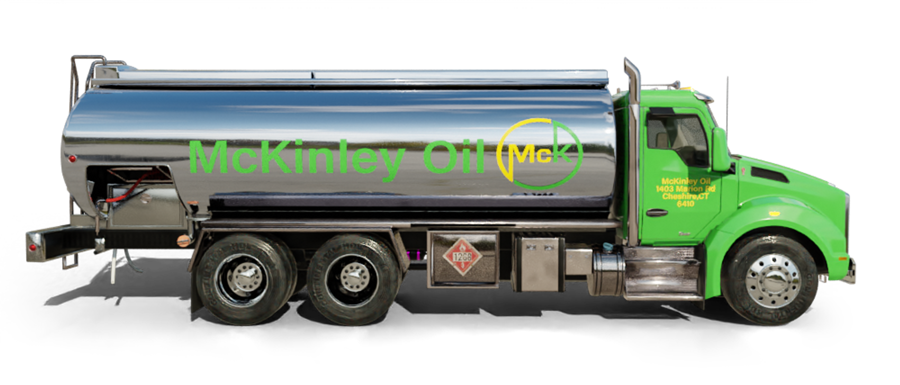 Heatly Oil truck Heatly Oil Truck in front of metro line