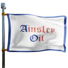 Ainsley Oil Company Inc Heating Oil Prices Flag Photo of Ainsley Oil Company Inc flag denoting best heating oil prices the company offers