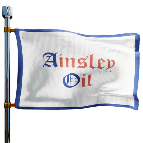 Ainsley Oil Company Inc Heating Oil Prices Flag Photo of Ainsley Oil Company Inc flag denoting best heating oil prices the company offers