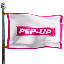 PepUp Inc Heating Oil Prices Flag Photo of PepUp Inc flag denoting best heating oil prices the company offers