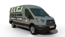 C and L Fuel furnace repair van Photo of a C and L Fuel furnace repair van