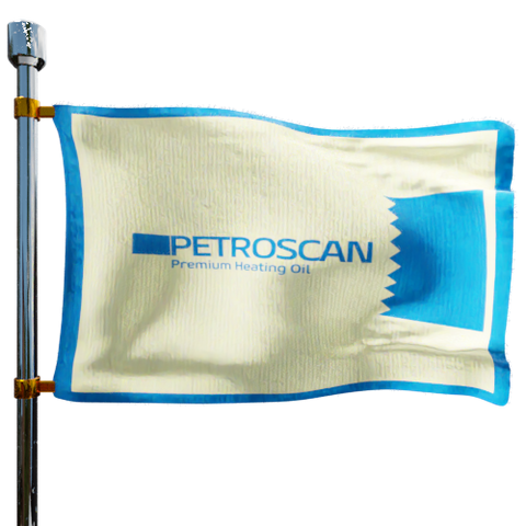 Petroscan Ltd Heating Oil Prices Flag Photo of Petroscan Ltd flag denoting best heating oil prices the company offers