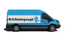 W V Tinklepaugh & Son Inc furnace repair van Photo of a W V Tinklepaugh & Son Inc furnace repair van