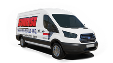Sunrise Heating Fuels Inc furnace repair van Photo of a Sunrise Heating Fuels Inc furnace repair van