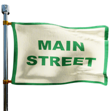 Main Street Fuels Heating Oil Prices Flag Photo of Main Street Fuels flag denoting best heating oil prices the company offers