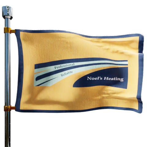 Noels Heating Heating Oil Prices Flag Photo of Noels Heating flag denoting best heating oil prices the company offers