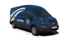 Noels Heating furnace repair van Photo of a Noels Heating furnace repair van