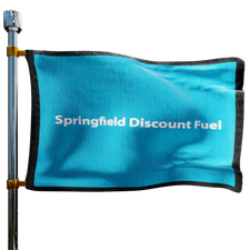 Springfield Discount Fuel Heating Oil Prices Flag Photo of Springfield Discount Fuel flag denoting best heating oil prices the company offers