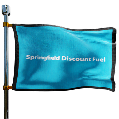 Springfield Discount Fuel Heating Oil Prices Flag Photo of Springfield Discount Fuel flag denoting best heating oil prices the company offers