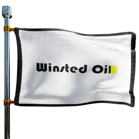 Winsted Oil Co Heating Oil Prices Flag Photo of Winsted Oil Co flag denoting best heating oil prices the company offers