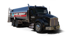 Clark Energy LLC Cash Heating Oil truck Photo of a Clark Energy LLC heating oil truck