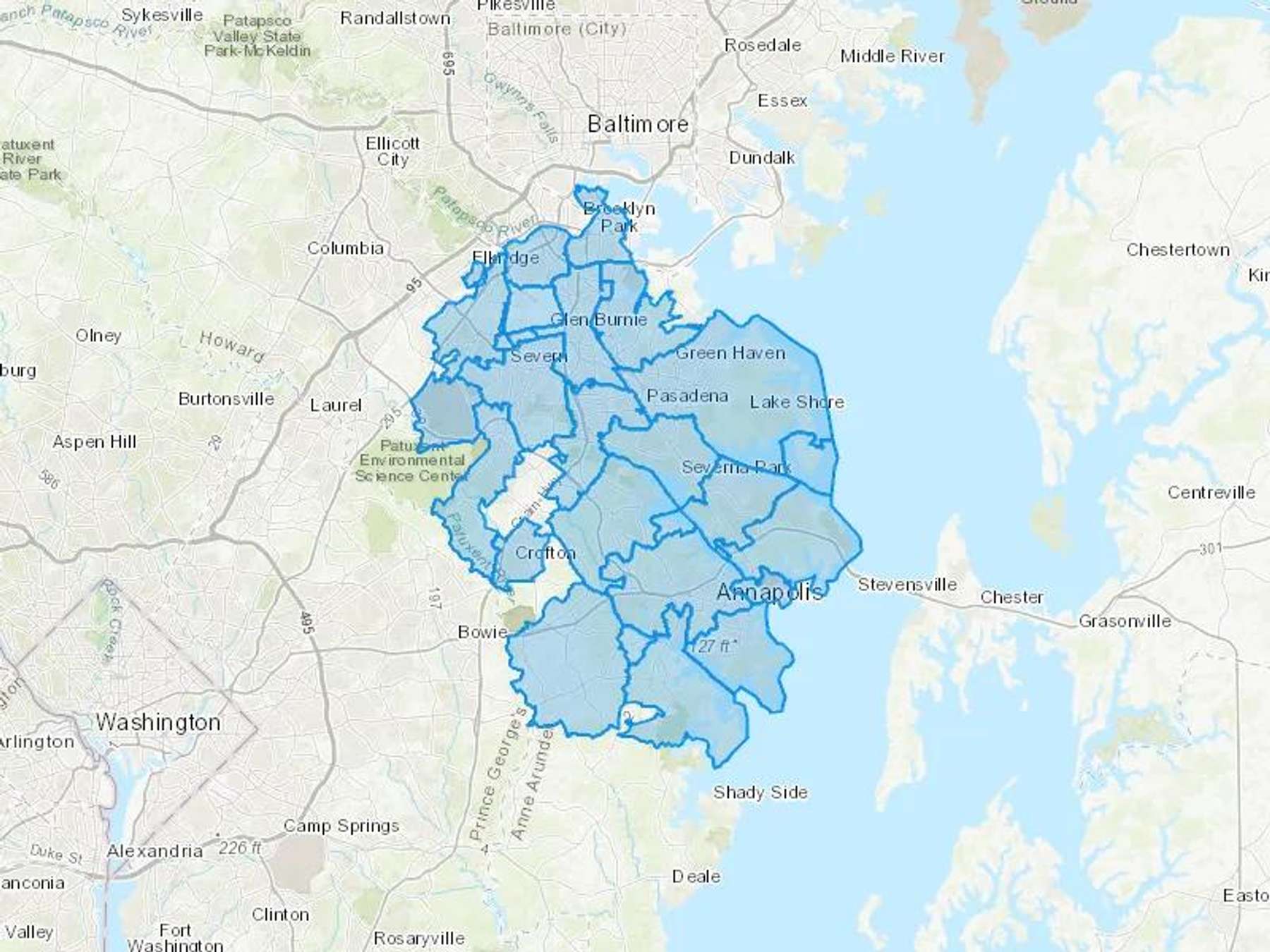 KeroDel Cash Heating Oil Delivery Map Map With The KeroDel Heating Oil Delivery Area Shaded In Blue