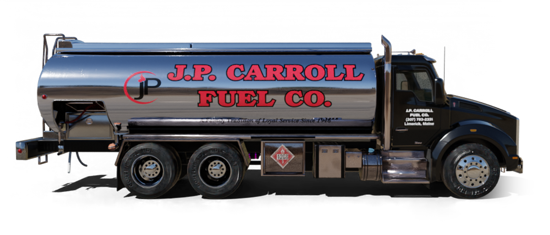 Heatly Oil truck Heatly Oil Truck in front of metro line