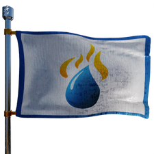 Home Town Fuel Heating Oil Prices Flag Photo of Home Town Fuel flag denoting best heating oil prices the company offers