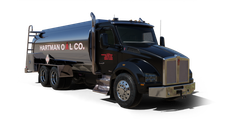 Hartmann Oil Cash Heating Oil truck Photo of a Hartmann Oil heating oil truck