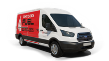 Right Choice Fuel furnace repair van Photo of a Right Choice Fuel furnace repair van