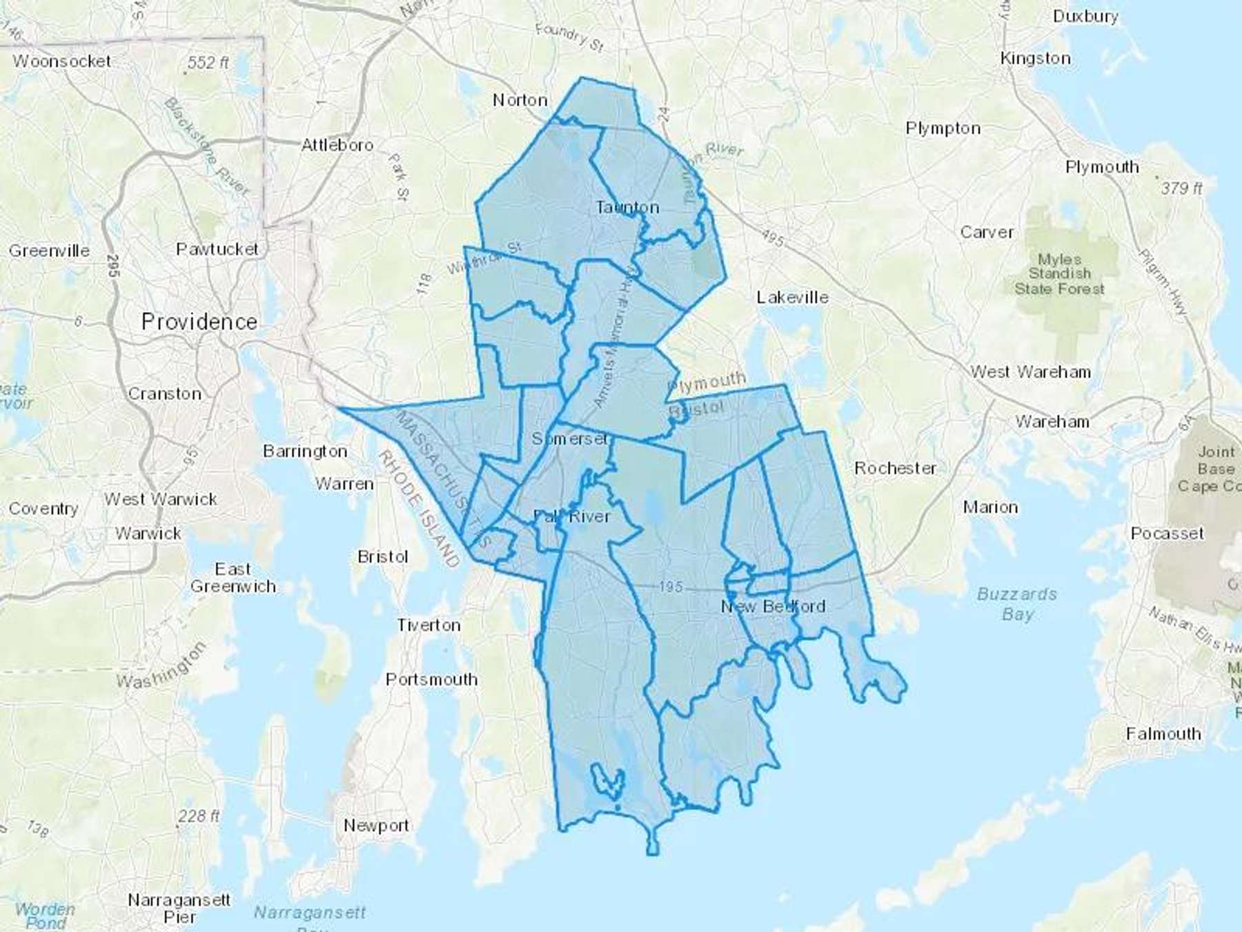 Quality Home Heating Inc Cash Heating Oil Delivery Map Map With The Quality Home Heating Inc Heating Oil Delivery Area Shaded In Blue