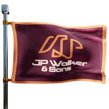 JP Walker & Sons Inc Heating Oil Prices Flag Photo of JP Walker & Sons Inc flag denoting best heating oil prices the company offers