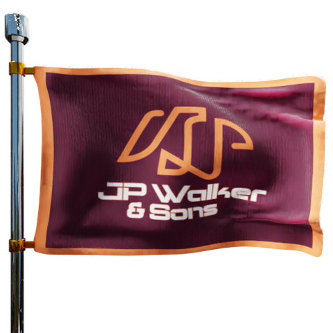 JP Walker & Sons Inc Heating Oil Prices Flag Photo of JP Walker & Sons Inc flag denoting best heating oil prices the company offers