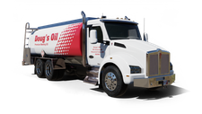 Doug's Oil Inc Cash Heating Oil truck Photo of a Doug's Oil Inc heating oil truck