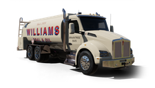 Williams Energy Cash Heating Oil truck Photo of a Williams Energy heating oil truck