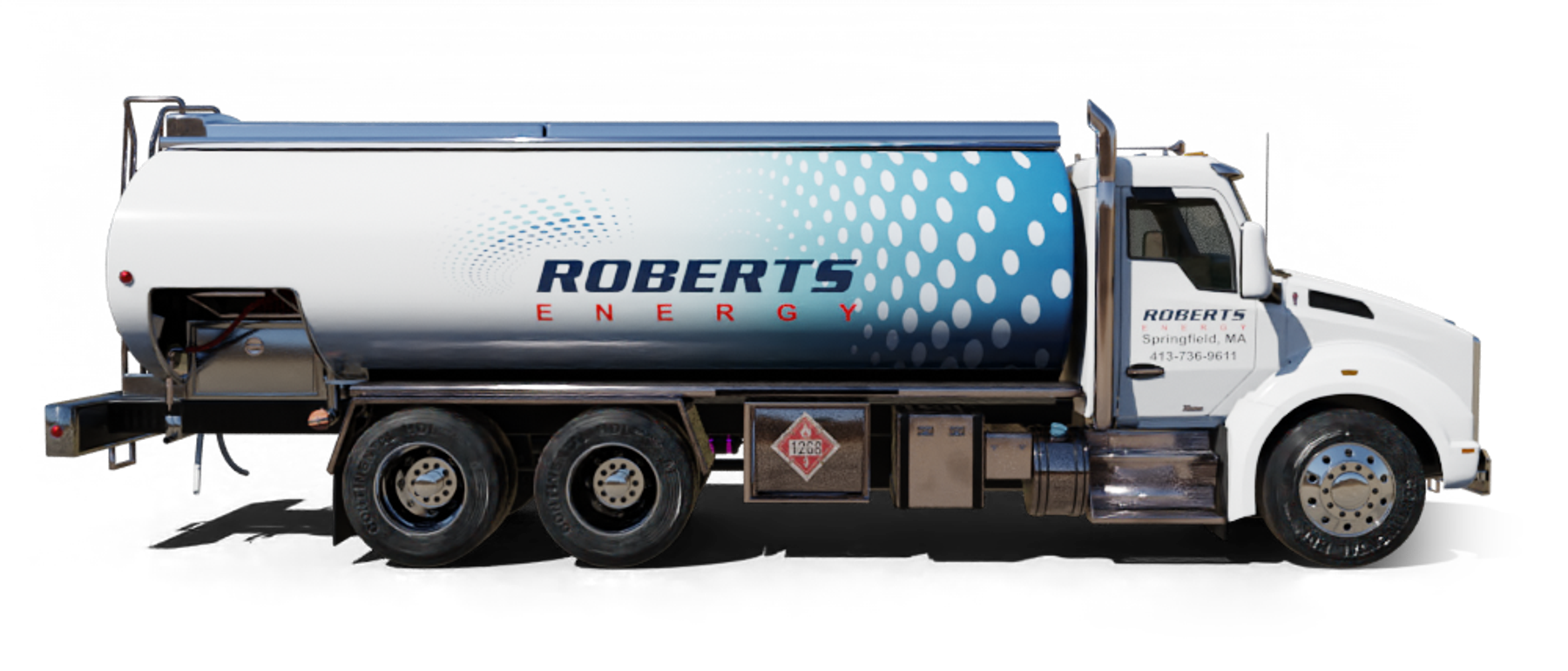 Heatly Oil truck Heatly Oil Truck in front of metro line