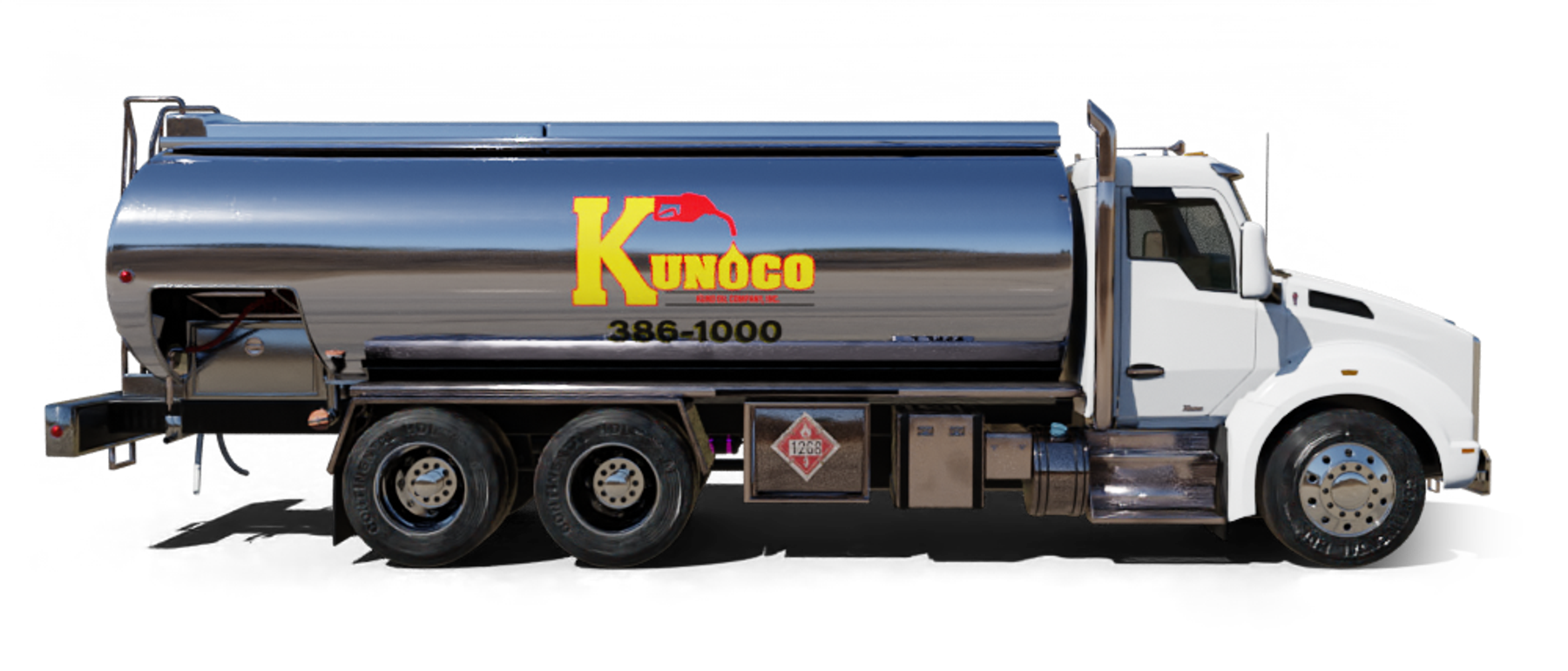 Lewisy Fuel Oil Heating Oil Truck  Lewisy Fuel Oil residential home heating oil truck at the Springwood Condominum Complex in Farmingdale, Long Island, New York delivering fuel oil.