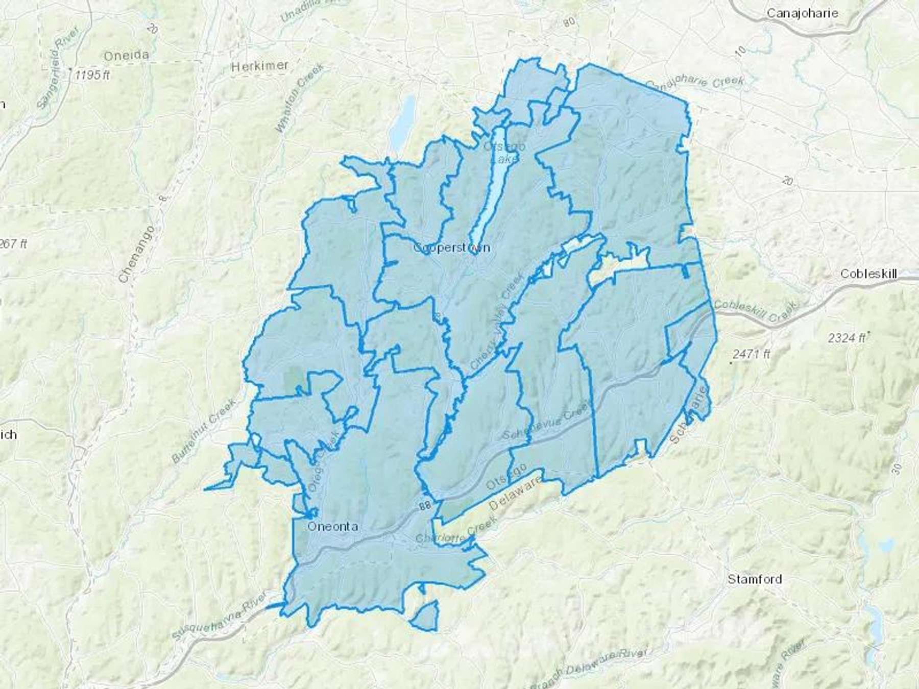 A And L Home Fuel LLC Cash Heating Oil Delivery Map Map With The A And L Home Fuel LLC Heating Oil Delivery Area Shaded In Blue