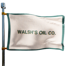 Walshs Oil LLC Heating Oil Prices Flag Photo of Walshs Oil LLC flag denoting best heating oil prices the company offers