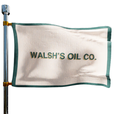 Walshs Oil LLC Heating Oil Prices Flag Photo of Walshs Oil LLC flag denoting best heating oil prices the company offers