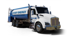 Chief Energy Corp Cash Heating Oil truck Photo of a Chief Energy Corp heating oil truck