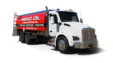 Nikko Oil LLC Cash Heating Oil truck Photo of a Nikko Oil LLC heating oil truck