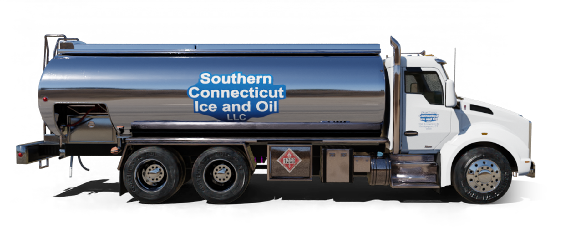 Heatly Oil truck Heatly Oil Truck in front of metro line