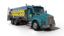 Paragon Oil Cash Heating Oil truck Photo of a Paragon Oil heating oil truck