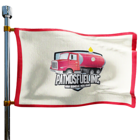 Patmos Fuel Inc Heating Oil Prices Flag Photo of Patmos Fuel Inc flag denoting best heating oil prices the company offers