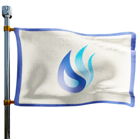 Blue Flame Oil Co Heating Oil Prices Flag Photo of Blue Flame Oil Co flag denoting best heating oil prices the company offers