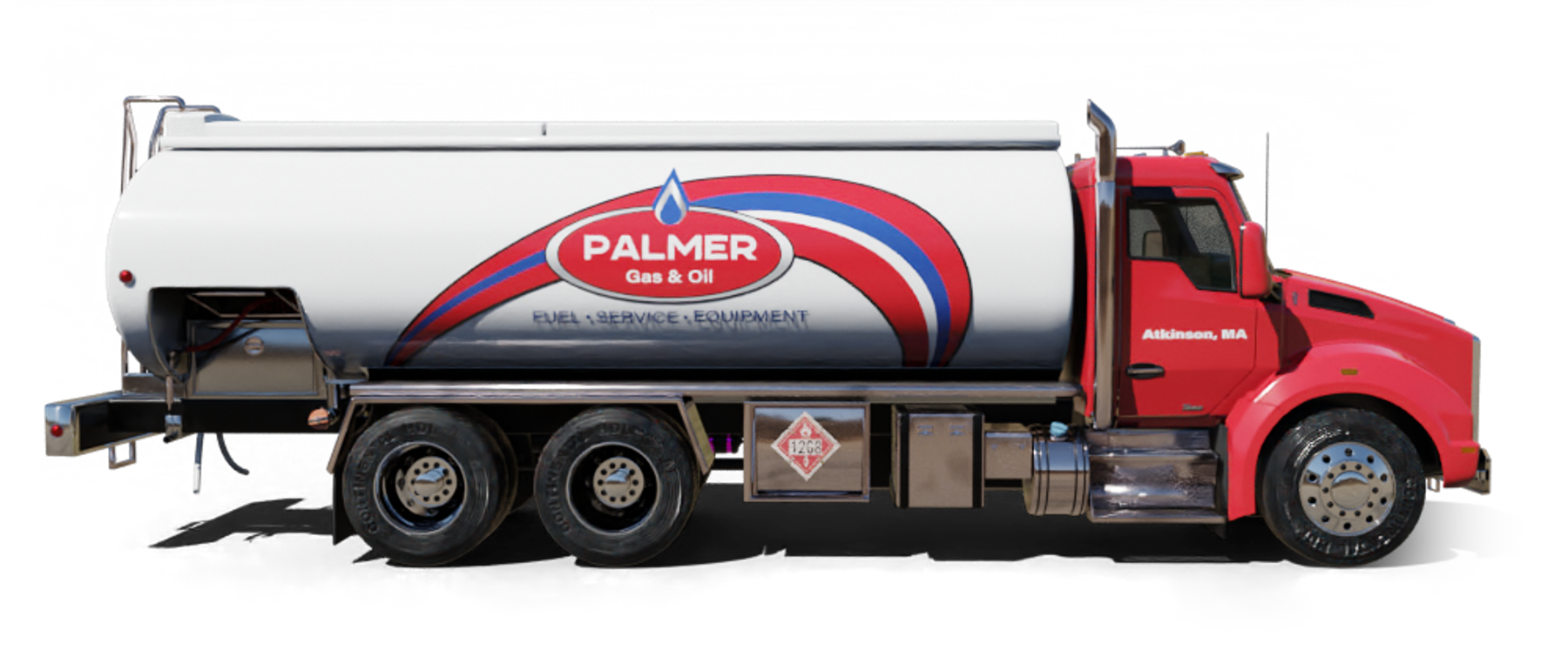 Heatly Oil truck Heatly Oil Truck in front of metro line