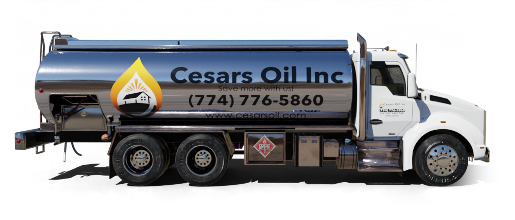 Masters Fuel Heating Oil Truck Masters Fuel residential home heating oil truck at the entrance to Green Acres Mall in Valley Stream, Long Island, New York delivering fuel oil.