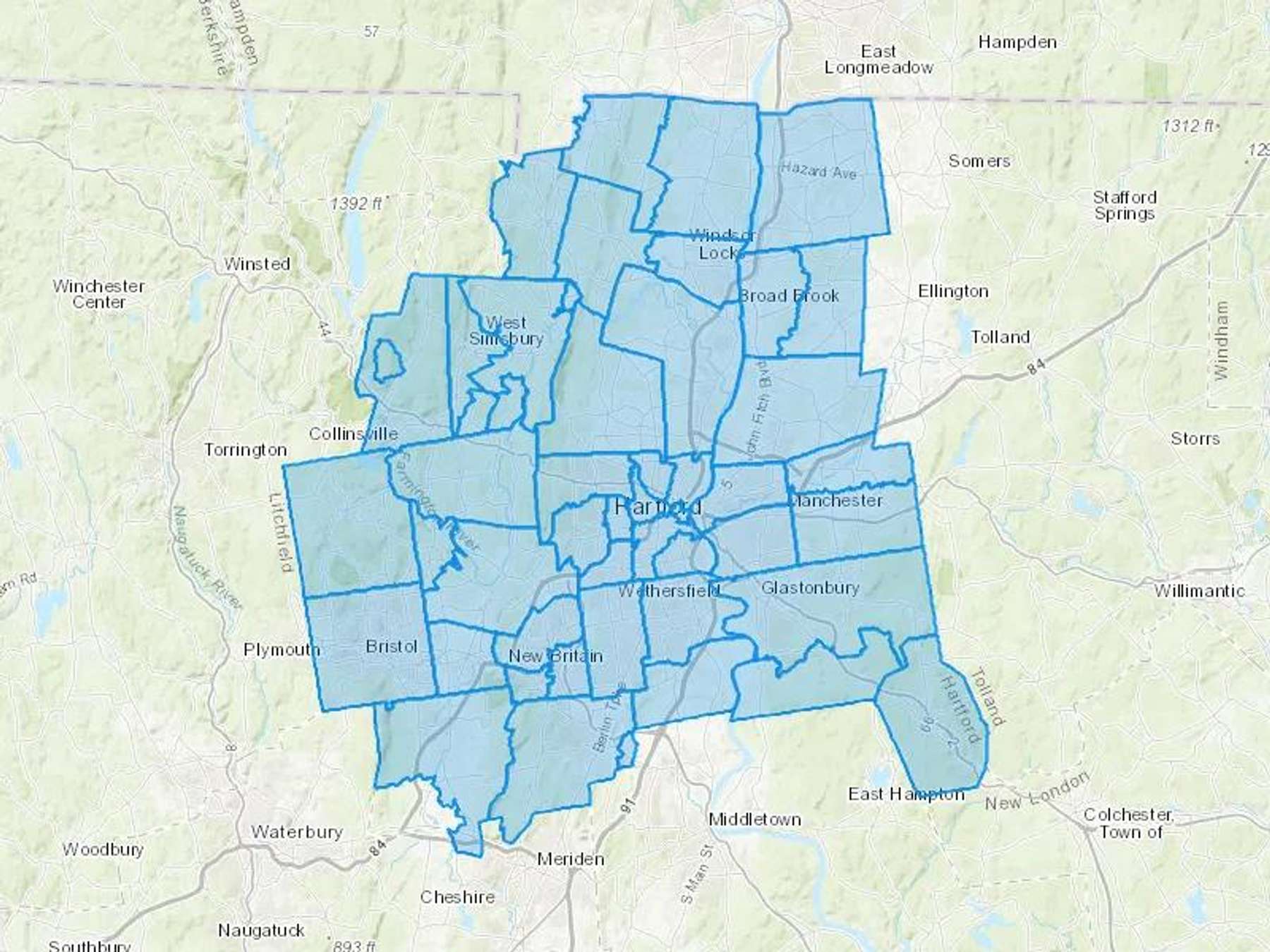 Lemay Oil Co Inc Cash Heating Oil Delivery Map Map With The Lemay Oil Co Inc Heating Oil Delivery Area Shaded In Blue